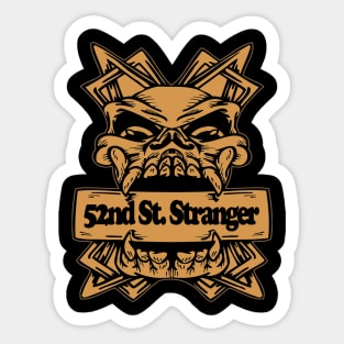 52nd St. STRANGER Sticker